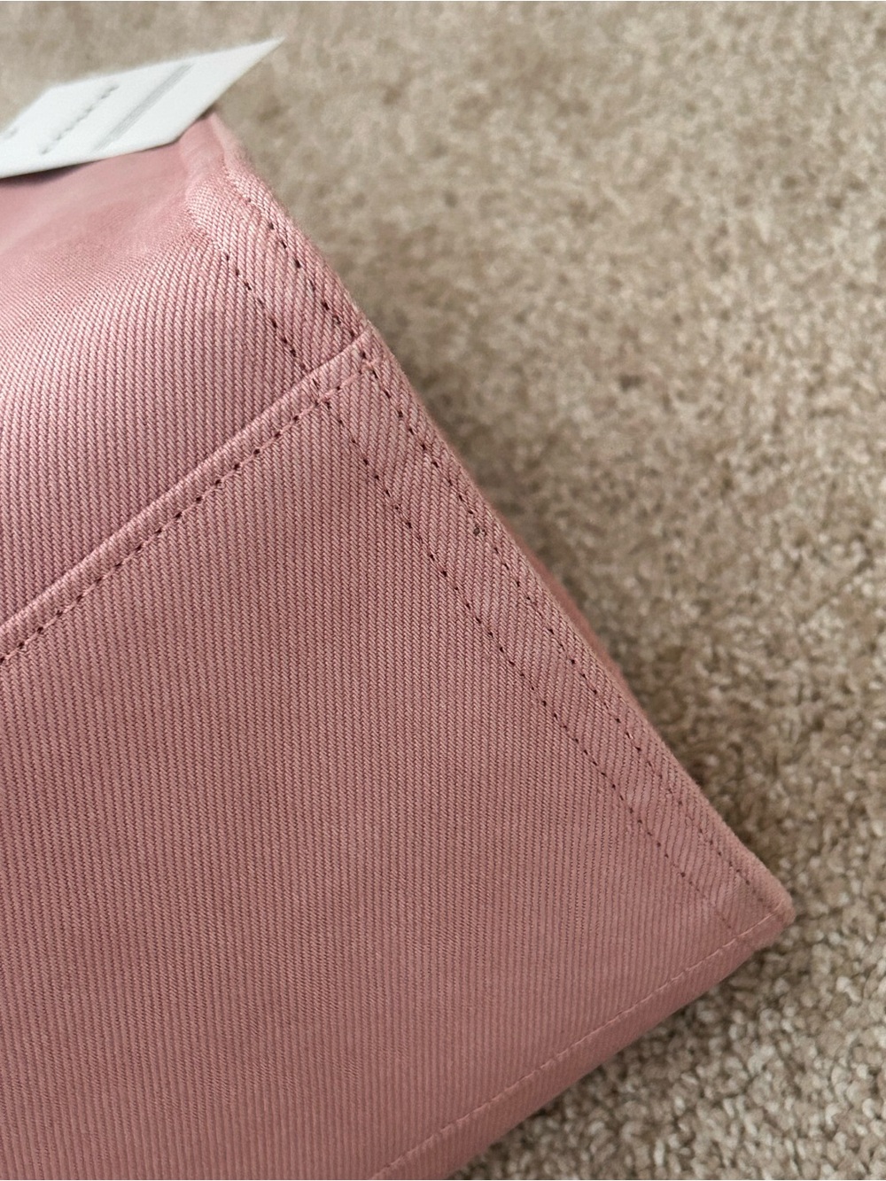 NWT Coach Denim Cargo Tote in Ballerina Pink - Picture 6 of 7